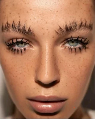 Exaggerated Lashes