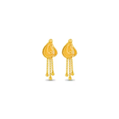 Khushi Gleaming Gold Earrings