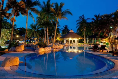 Pool-Side-Haldi-At-Nexus-Resort-&-Spa-Sabah-Wedding Affair 