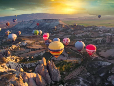 Hot Air Ballooning In Cappadocia, Turkey