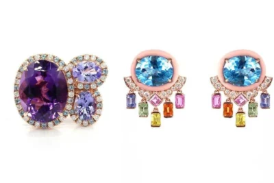 Claudia Ma Earrings And Ring - Jewellery