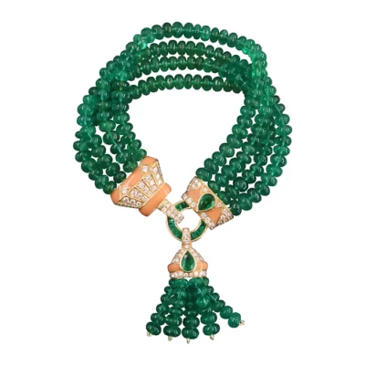 Emeralds Beads Bracelet, Claudia Ma