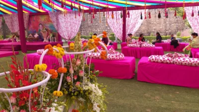 Haldi Ceremony At Chomu Palace Rajasthan