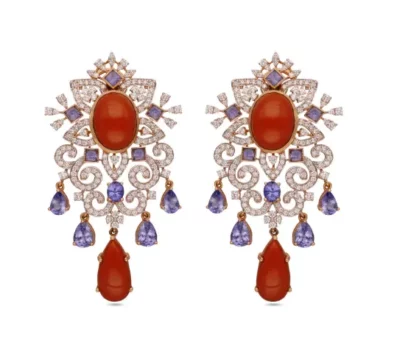 Diamond Earrings By CKC Jewellers