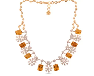 Yellow Diamond Necklace