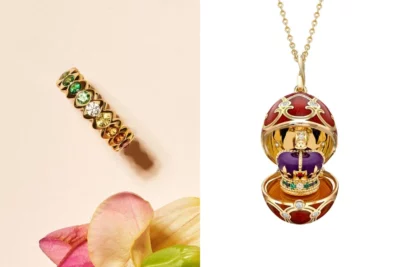 Faberge Pendant And Ring - Jewellery