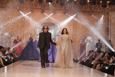 Michael Cinco Along With Showstopper Sunny Leone