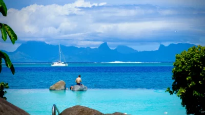 Blue Lagoons Of Tahiti