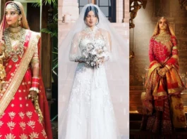 Dazzling Bollywood-Inspired Bridal Lehengas and Sarees Bollywood Inspired Bridal Lehengas And Sarees - Wedding Affair