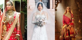 Dazzling Bollywood-Inspired Bridal Lehengas and Sarees Bollywood Inspired Bridal Lehengas And Sarees - Wedding Affair