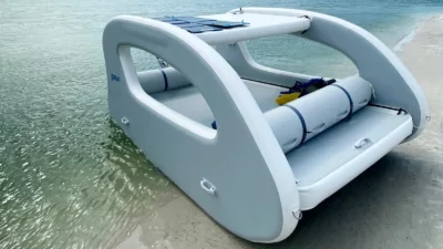 Gosun Eclat Solar Electric Boat - Gadgets