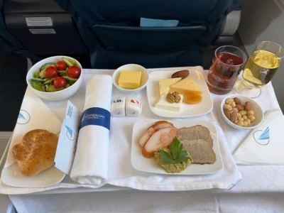 Food In Azerbaijan Airlines