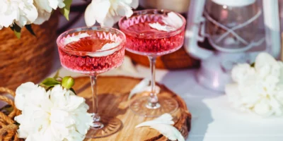 Signature Cocktails And Mocktails - Rose Sweet Wine
