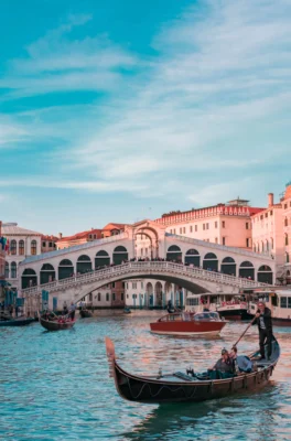 Gondola Rides In Venice