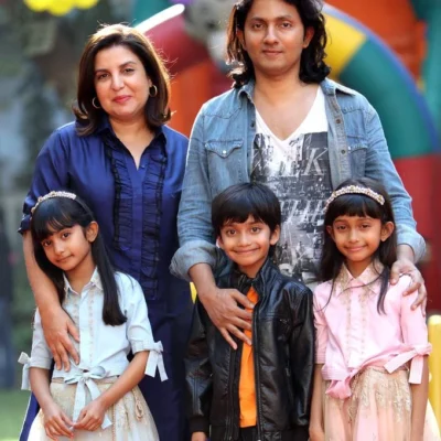 A Picture Perfect Family Of Farah Khan Kunder