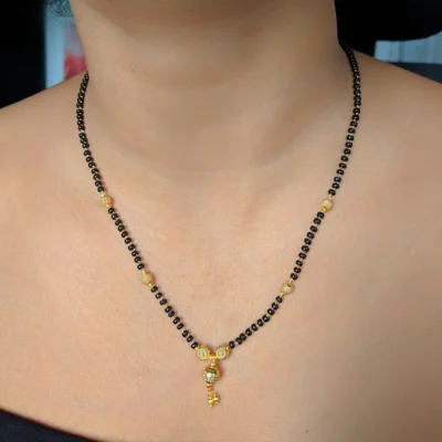 Classic Gold And Black Beads