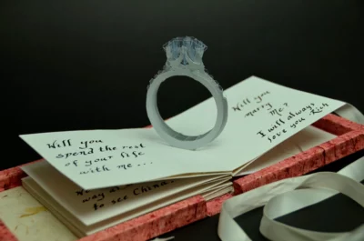 Personalized Book Of Memories - Unique Marriage Proposal