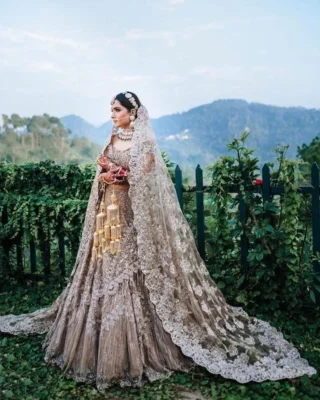 Embellished Bridal Dupatta