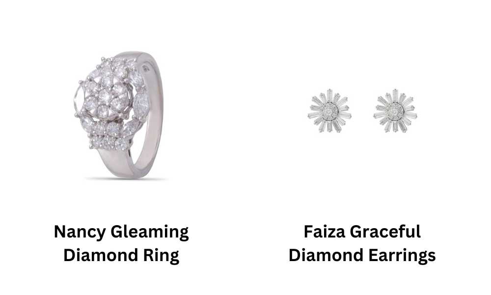 Nancy Gleaming Diamond Ring