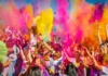 Holi Ideas for Newly Married Couple Opt for vibrant, safe, and certified organic colour for playing holi.