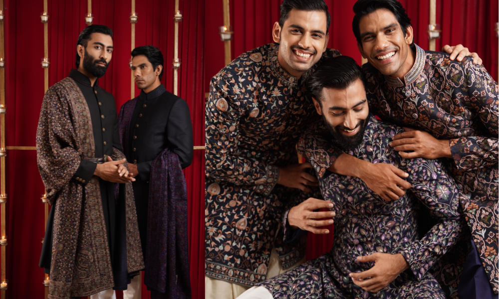 Experience elegance that accentuates one's finest qualities with a bespoke range of bandhgalas.