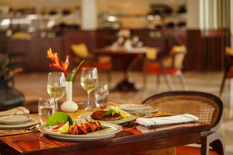Indulge in a delightful culinary journey at Taj Wayanad Resort & Spa.