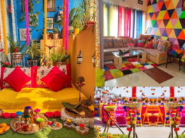 holi decorations at your home