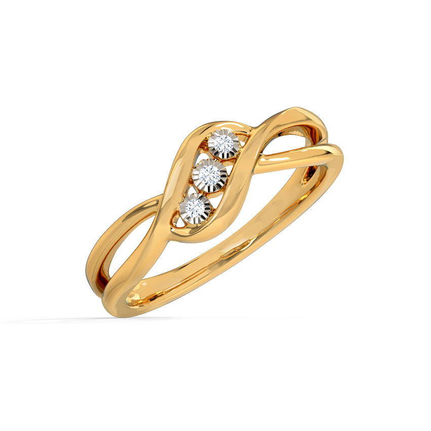Trio Miracle Plate Ring 