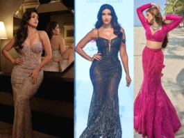 How to Style Fishtail Lehengas & Gowns For All Body Types