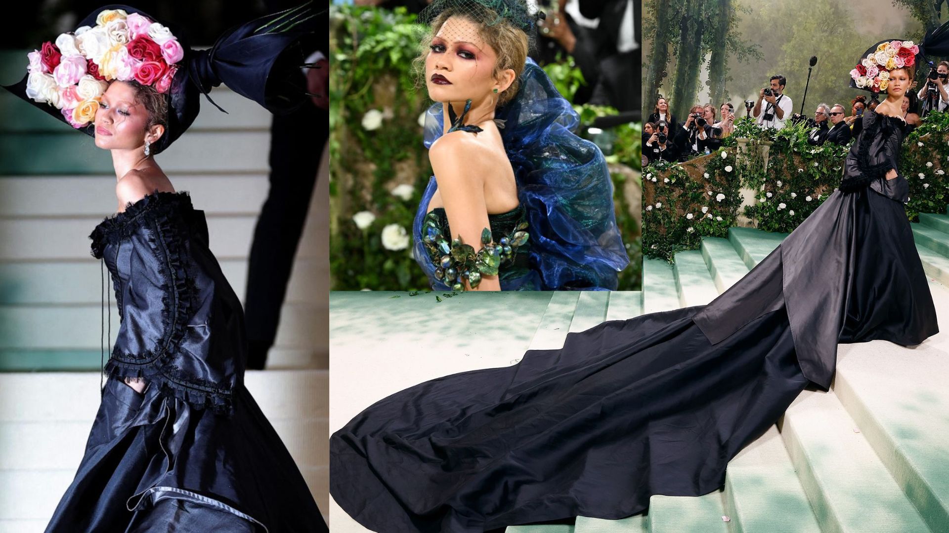 Zendaya who is a Met Gala favourite, presented two showstopping looks for the night.