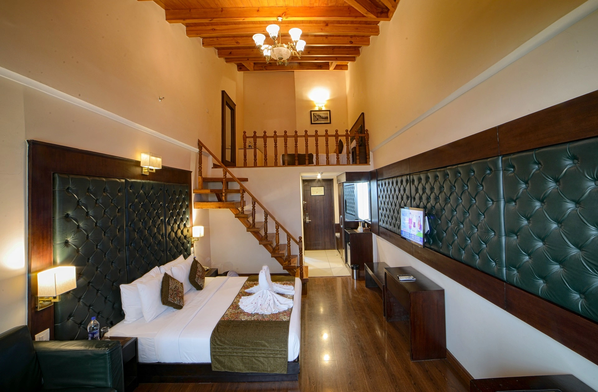 The duplex rooms are a perfect blend of luxury and comfort.