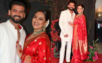 Inside Sonakshi Sinha and Zaheer Iqbal’s Wedding Reception SONAKSHI SINHA