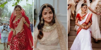9 Celebrity Brides Who Wore Sarees on Their Wedding sarees