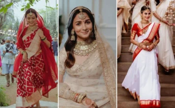 9 Celebrity Brides Who Wore Sarees on Their Wedding sarees