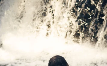 Steamy Romps In Falls waterfall couple shoot