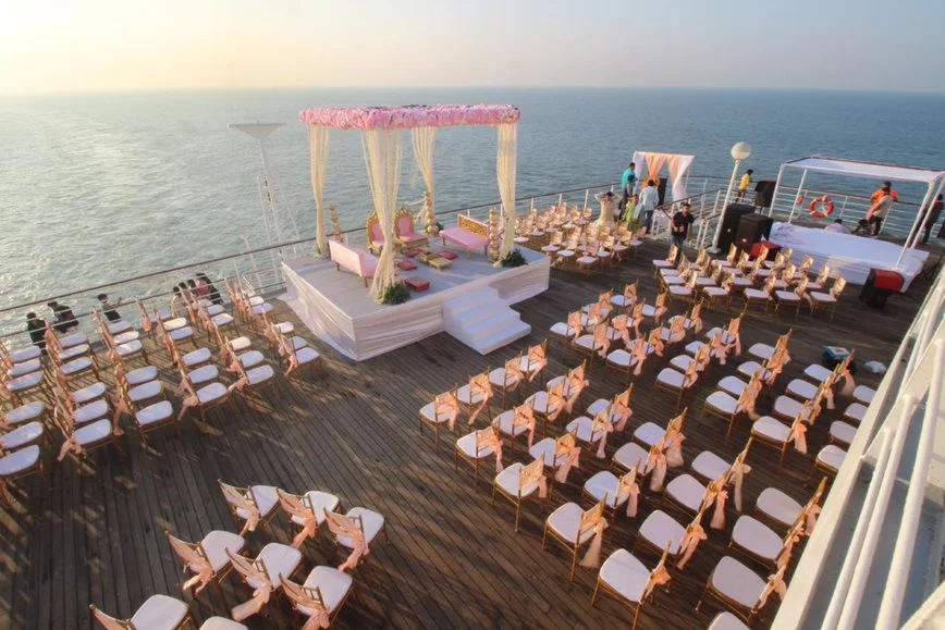  who are hosting their pre-wedding celebrations on a cruise.