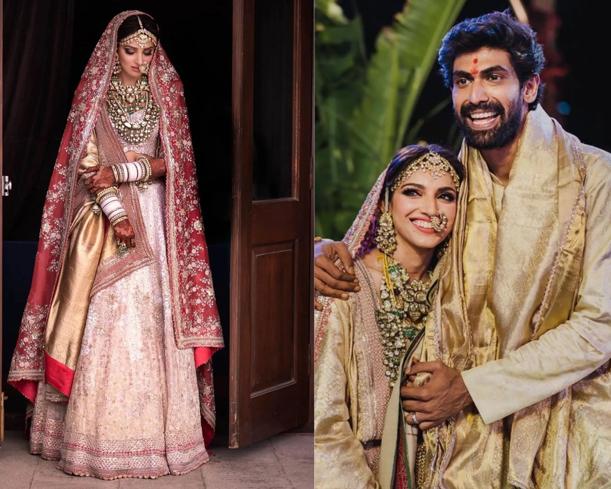 miheeka bajaj wedding lehenga
