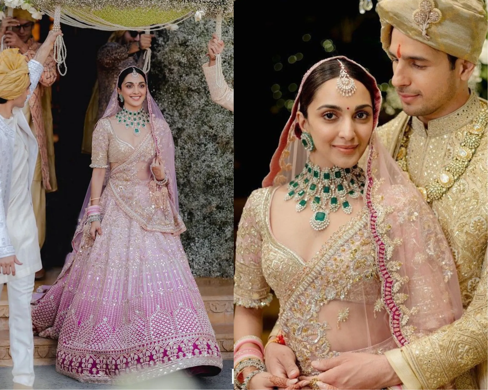 kiara advani wedding lehenga
