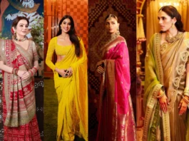 Best Saree Looks Seen in the Ambani Wedding saree ambani wedding