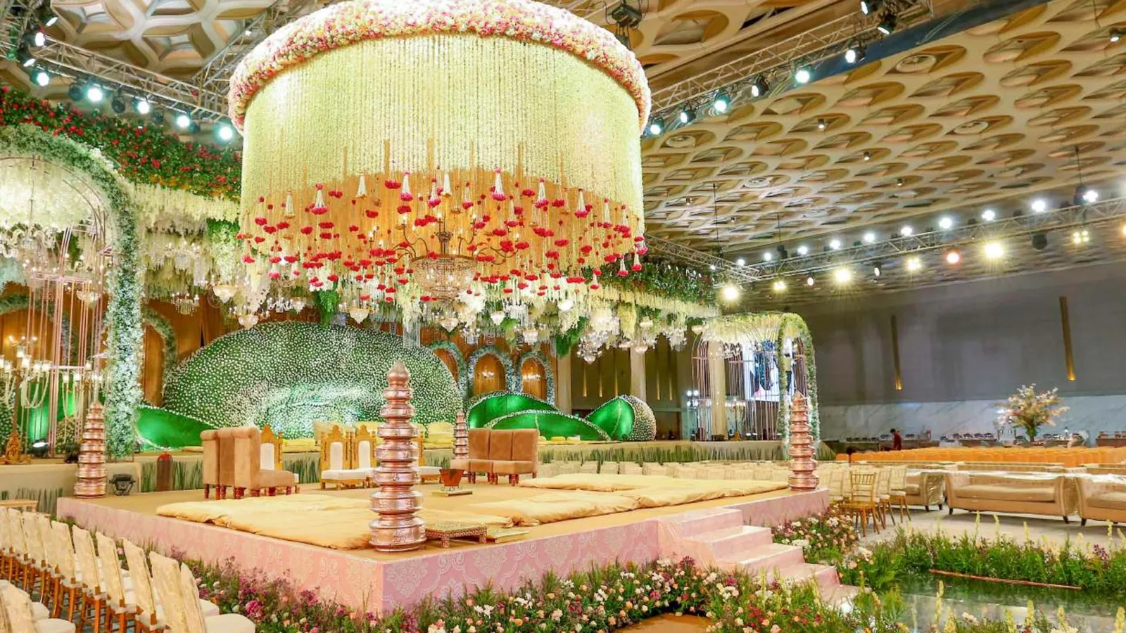 ambani wedding decor