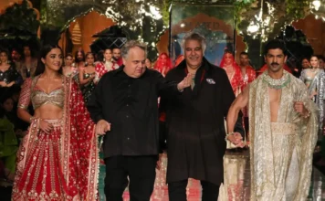 Wamiqa Gabbi and Taha Shah stun at FDCI ICW 2024 wamiqa gabbi taha shah india couture week 2024
