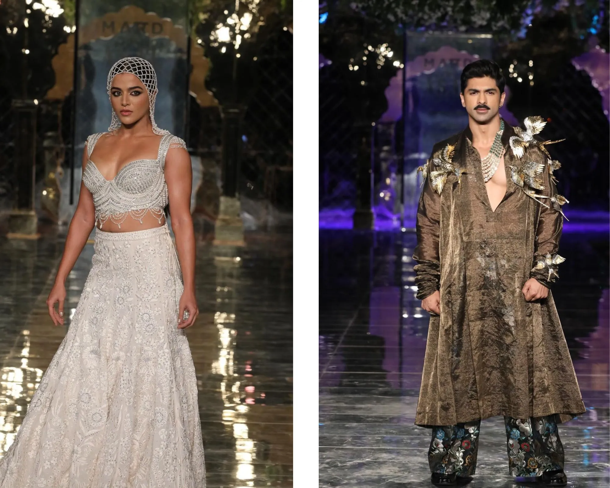 FDCI india couture week
wamiqa gabbi
taha shah