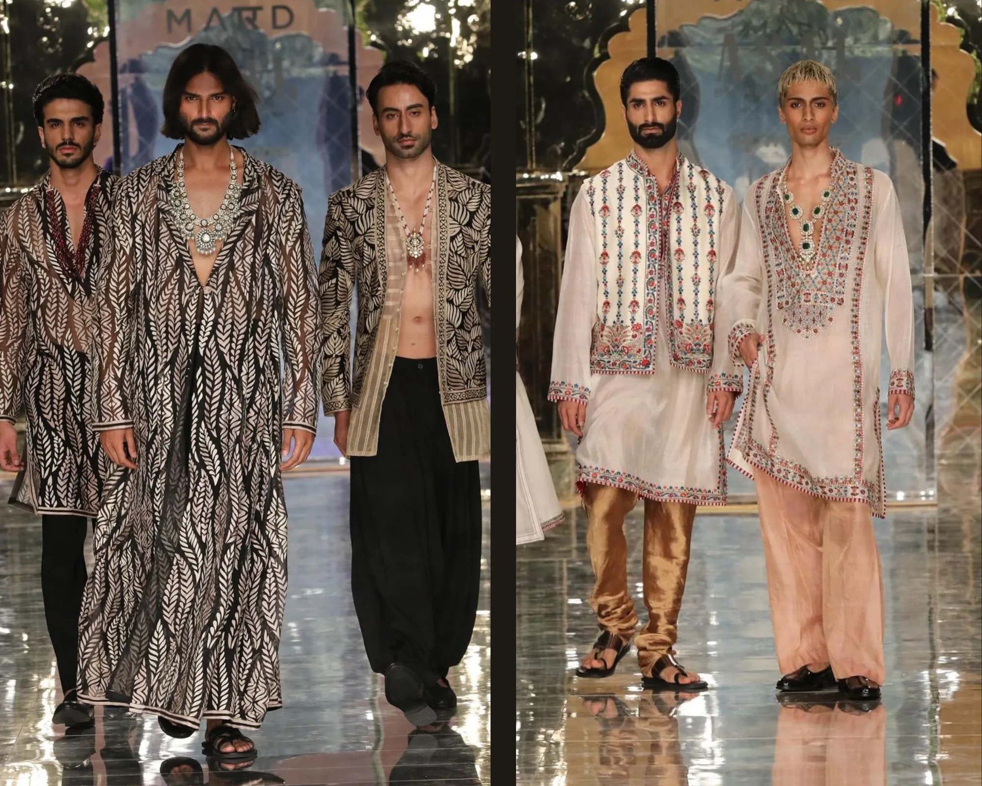 Asal and Mard by Abu Sandeep
Abu Sandeep at fdci india couture week
