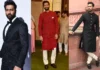 5 Groom Outfits Inspiration from Vicky Kaushal vicky kaushal groom outfits