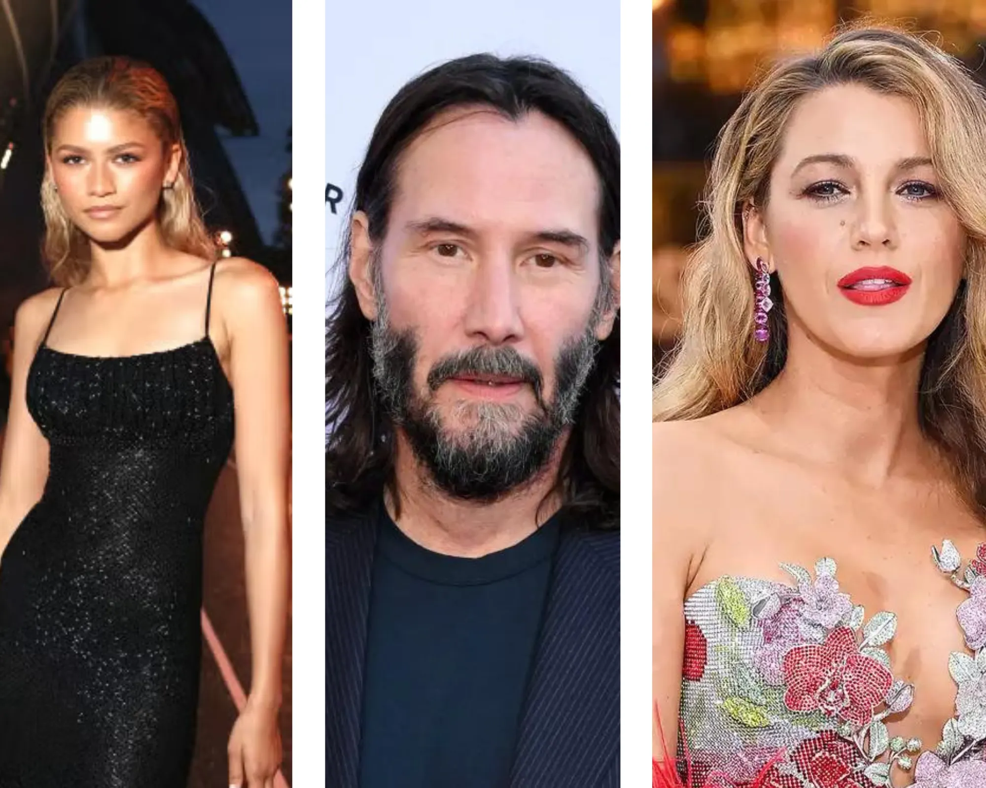 zendaya blake lively keanu reeves