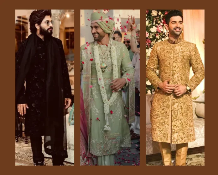 sherwani trending sherwani colours 2024