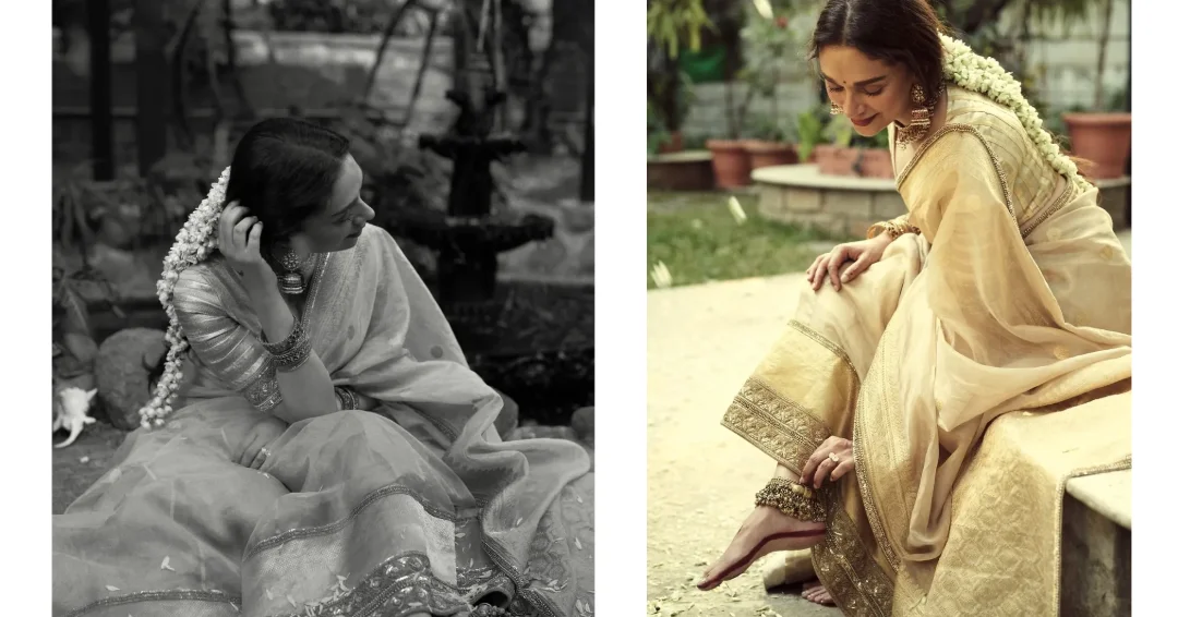 aditi rao hydari sabyasachi wedding lehenga