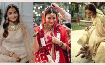 6 Minimal Celebrity Bridal Looks That Are Still Iconic! Minimal Celebrity Bridal Looks