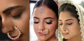 6 Latest Designs of Nath to Try for Modern Brides latest designs of nath