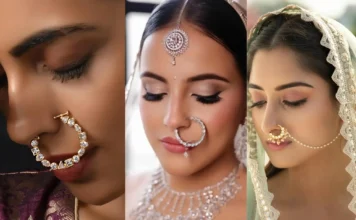 6 Latest Designs of Nath to Try for Modern Brides latest designs of nath